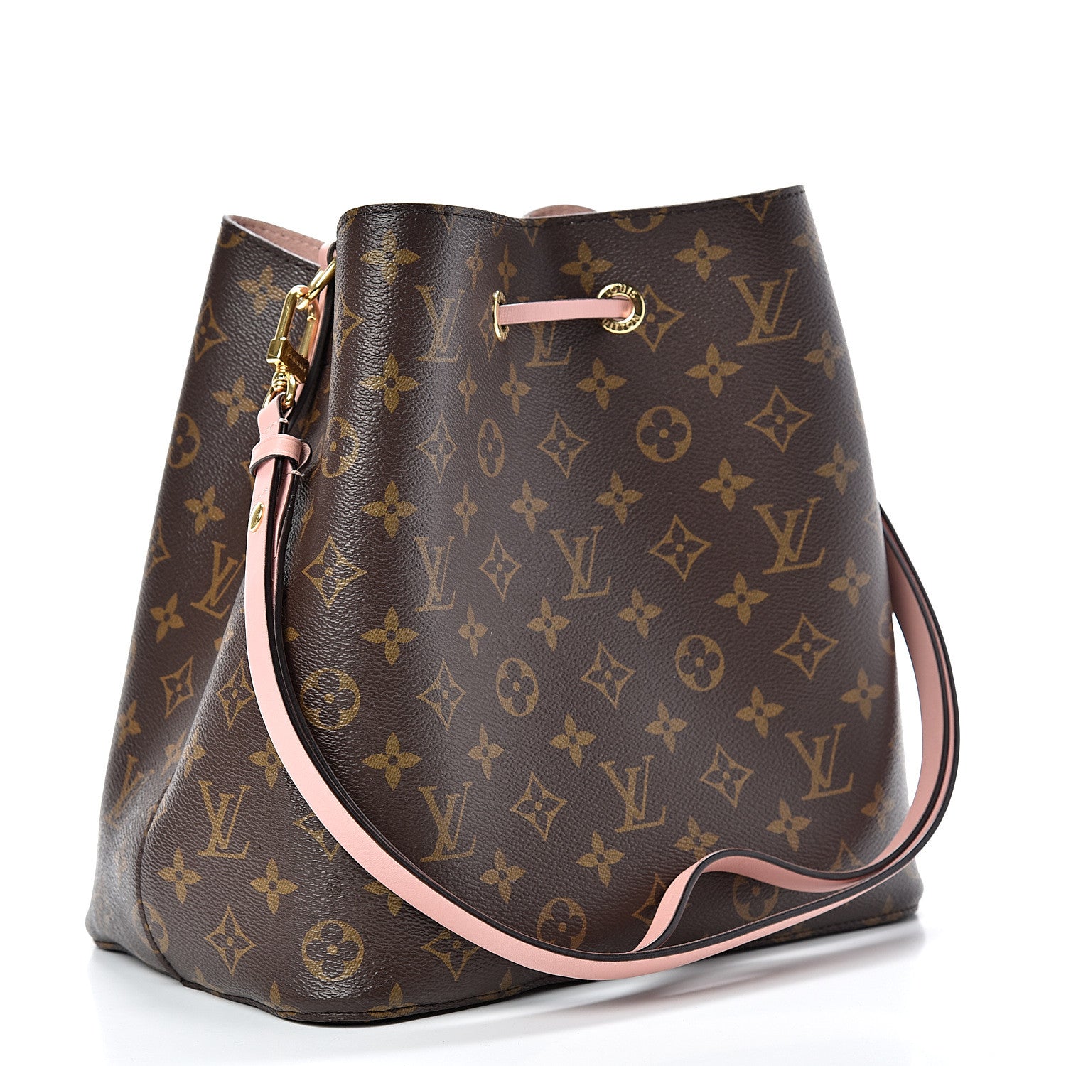 Louis Vuitton Monogram Neonoe MM Rose Poudre 2 of 11