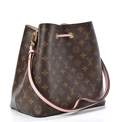 Louis Vuitton Monogram Neonoe MM Rose Poudre 2 of 11