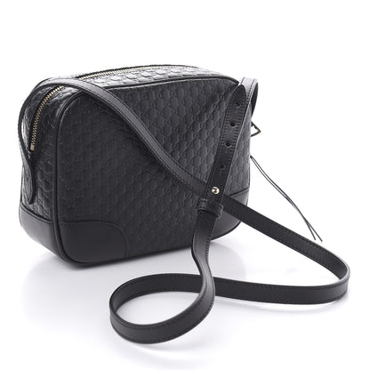 Gucci Microguccissima Mini Bree Messenger Bag Black 3 of 10