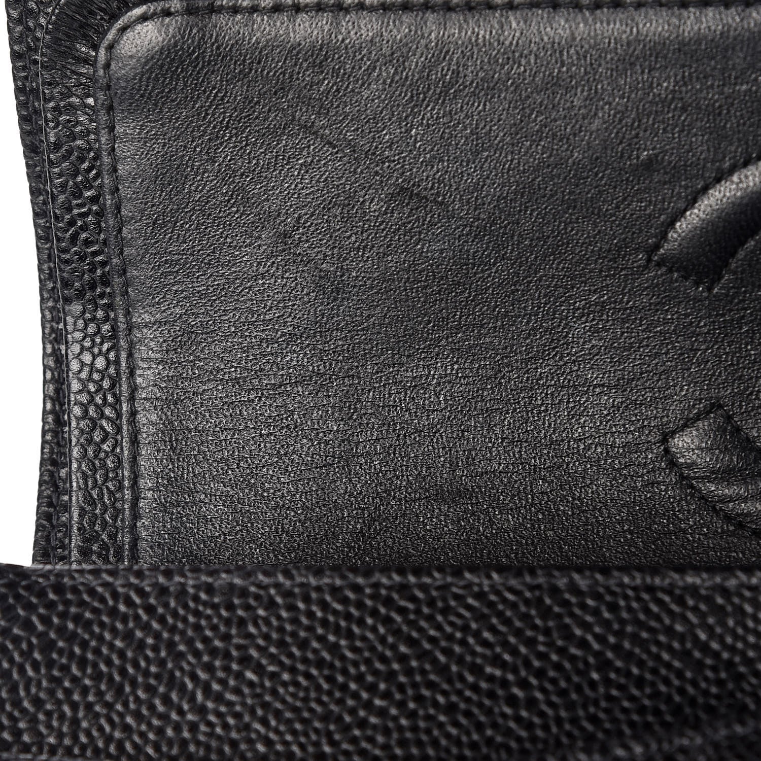 Chanel Caviar Quilted Medium Double Flap Black 12 of 13
