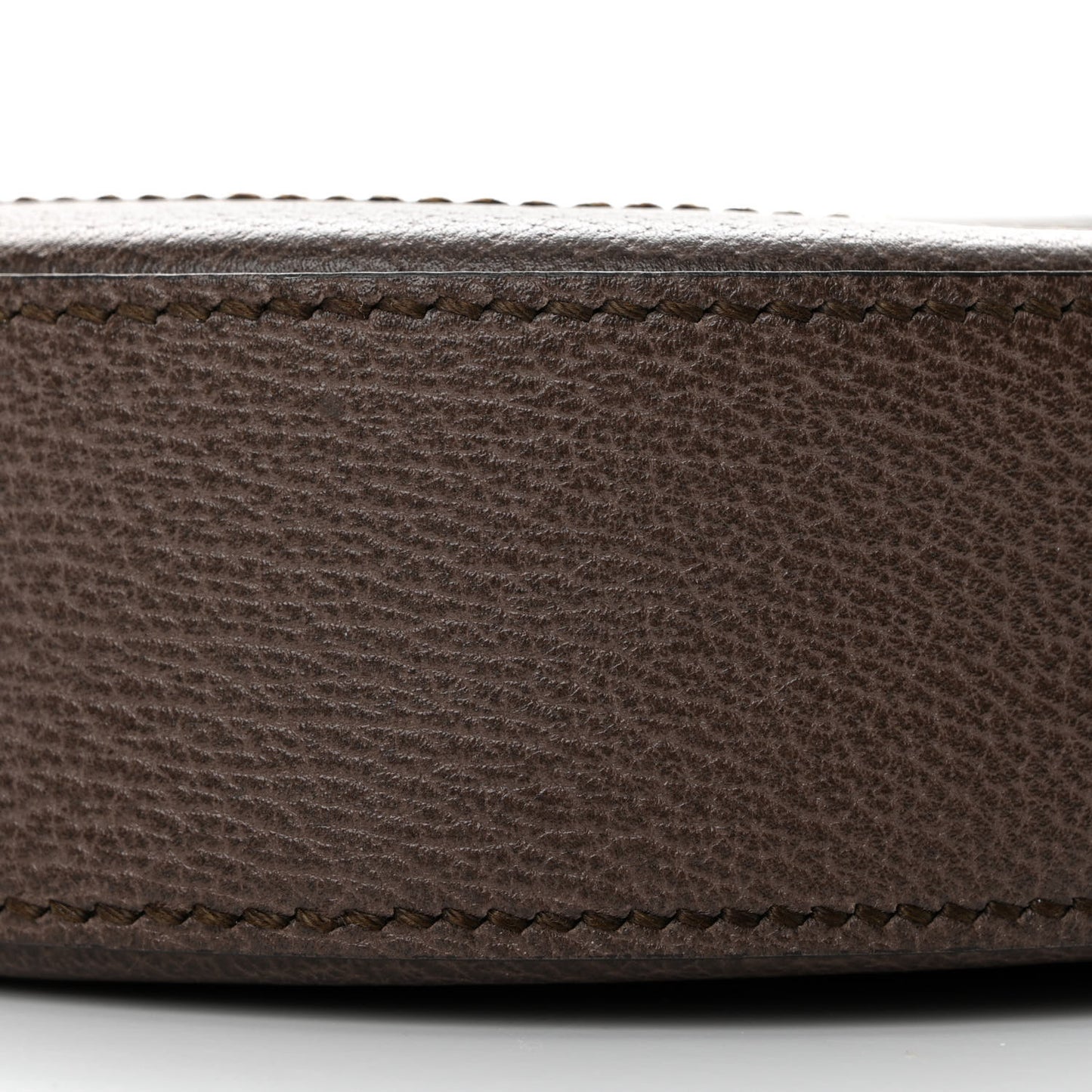 GG Supreme Monogram Web Mini Ophidia Round Shoulder Bag Brown