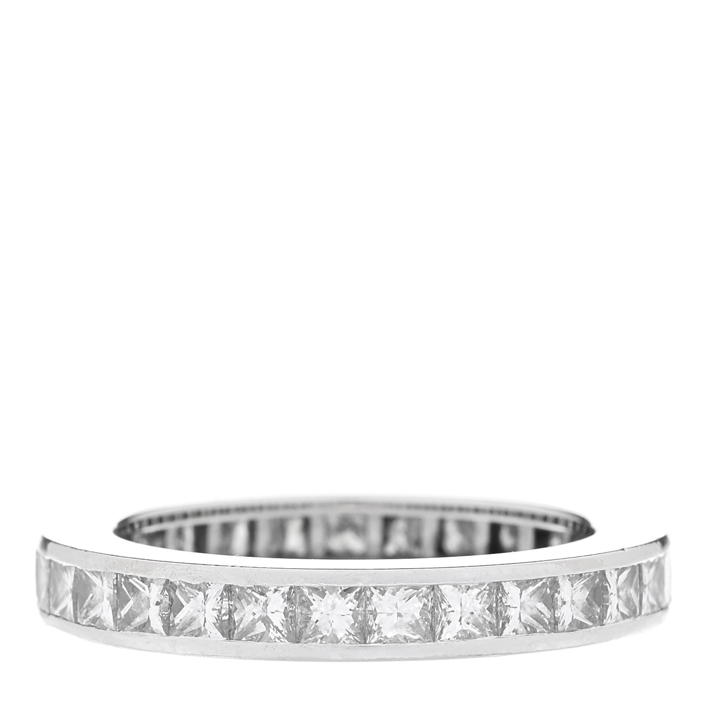 Platinum Diamond 1.80ct Eternity Ring 48 4.5