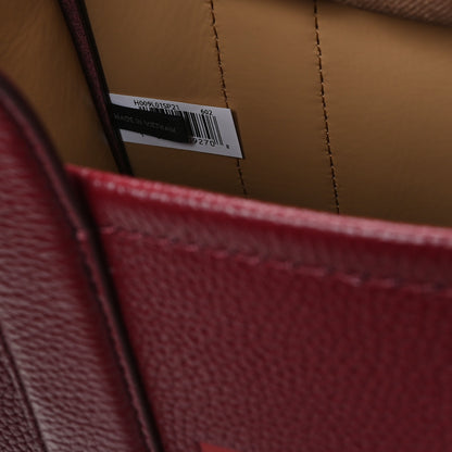 Marc Jacobs Grained Calfskin Small The Tote Bag Cherry 8 of 10