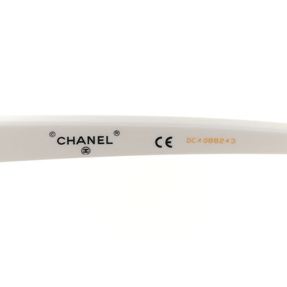 Chanel Acetate Visor Sunglasses 71046 White 6 of 8