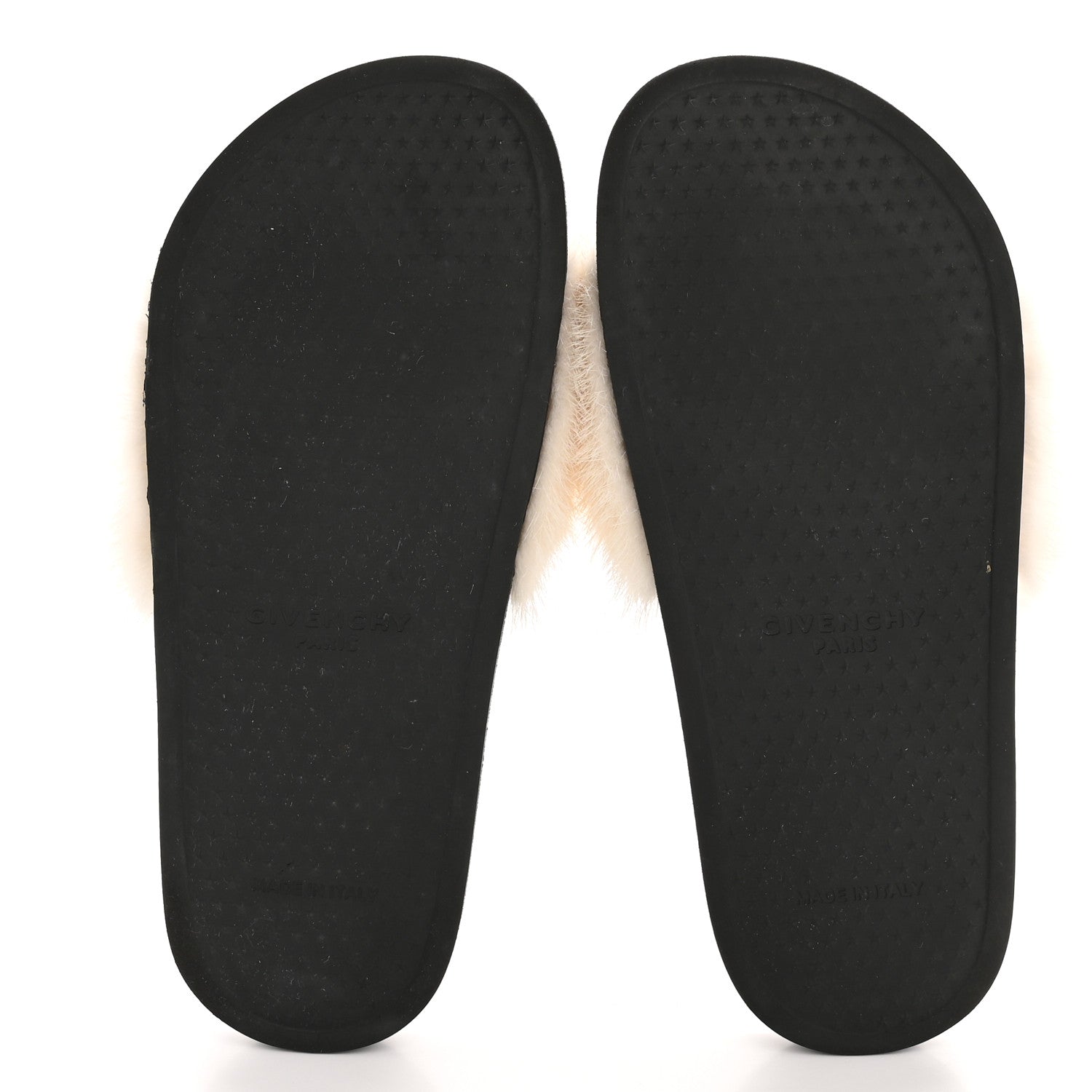 Givenchy Mink Rubber Slide Sandals 39 White 6 of 9