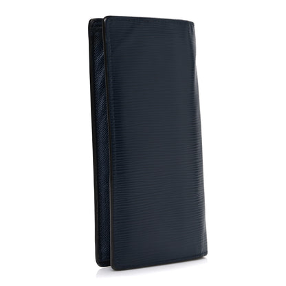 Louis Vuitton Epi Brazza Wallet Blue Marine 3 of 7