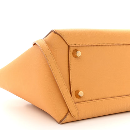Celine Grained Calfskin Mini Belt Bag Amber 9 of 13