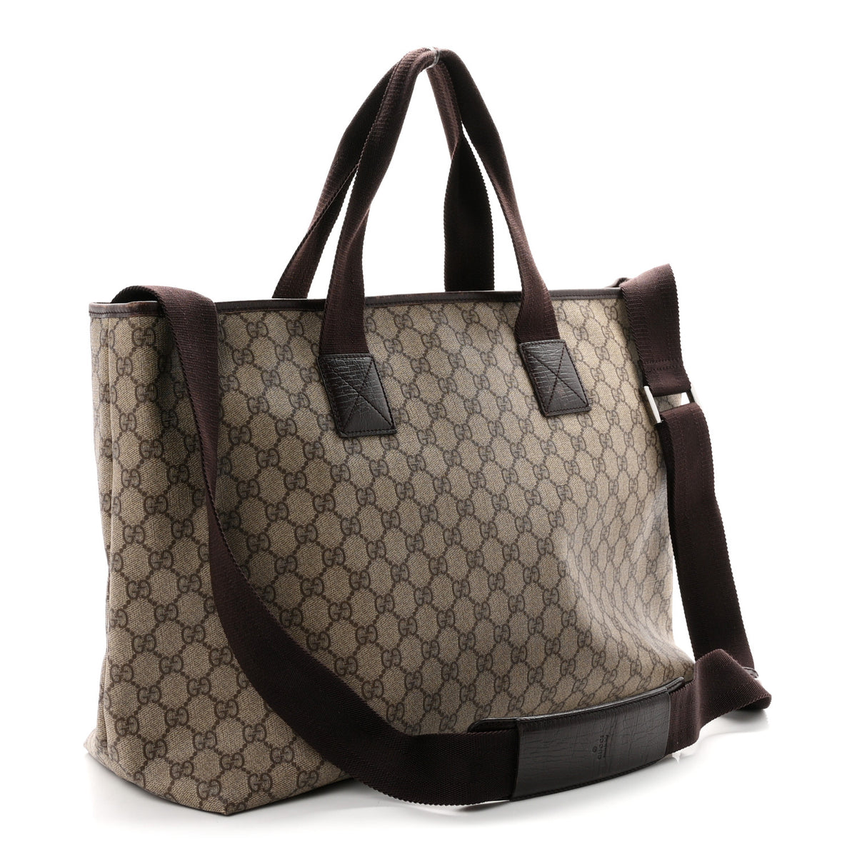Gucci GG Plus Monogram Travel Bag Dark Brown 3 of 11