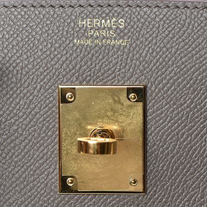 Hermes Epsom Birkin 30 Etain 23 of 34