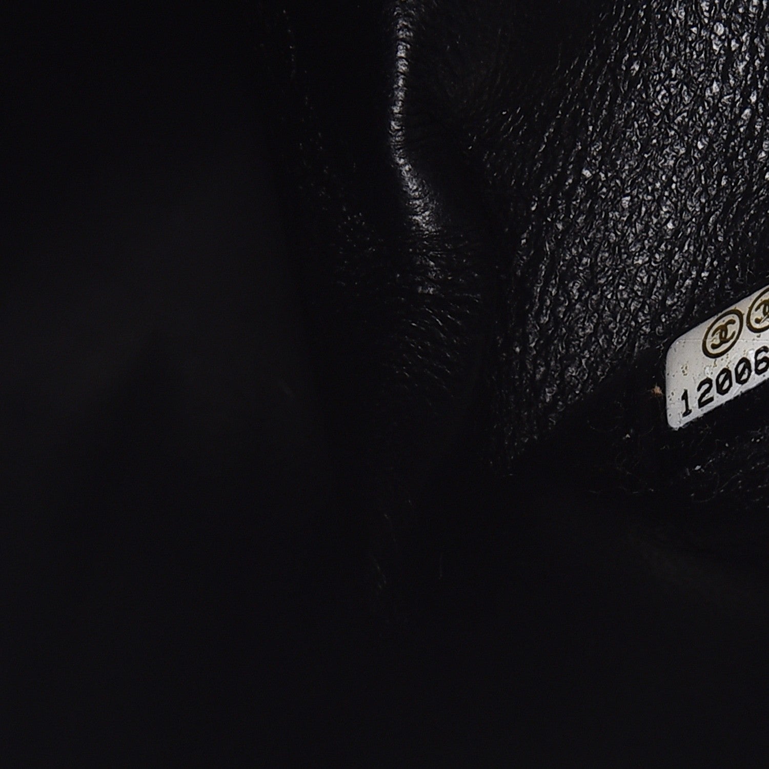 Chanel Metallic Aged Calfskin Quilted 2.55 Reissue 226 Flap Black 7 of 8