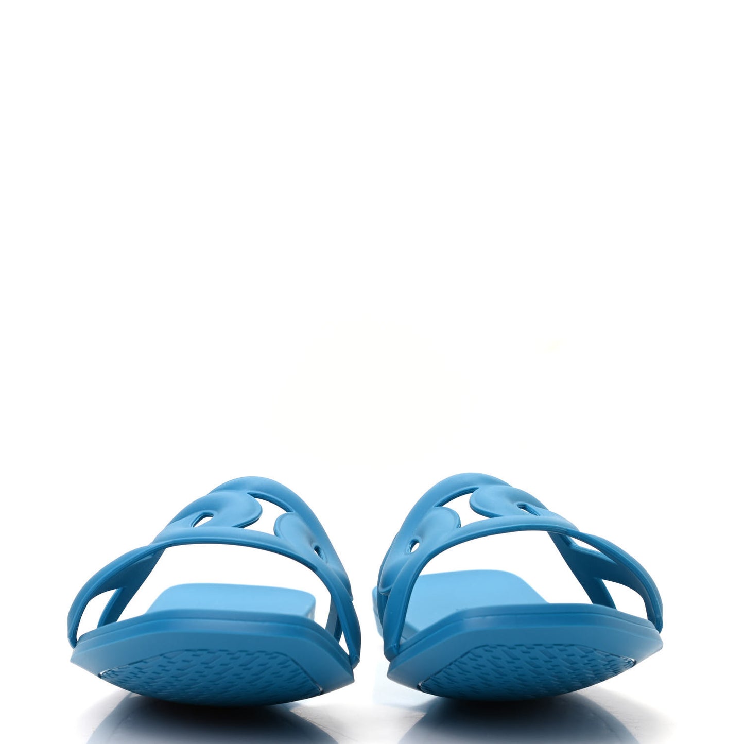 Rubber Aloha Sandals 37 Bleu Vif