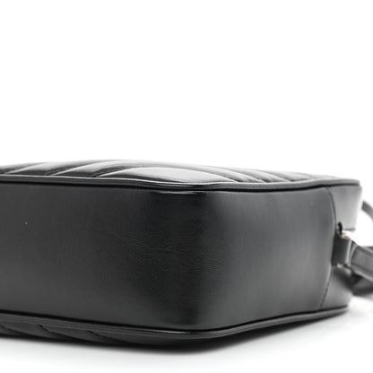 Saint Laurent Calfskin Matelasse Monogram Lou Camera Bag Black 10 of 10