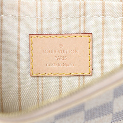 Louis Vuitton Damier Azur Neverfull MM GM Pochette 6 of 10