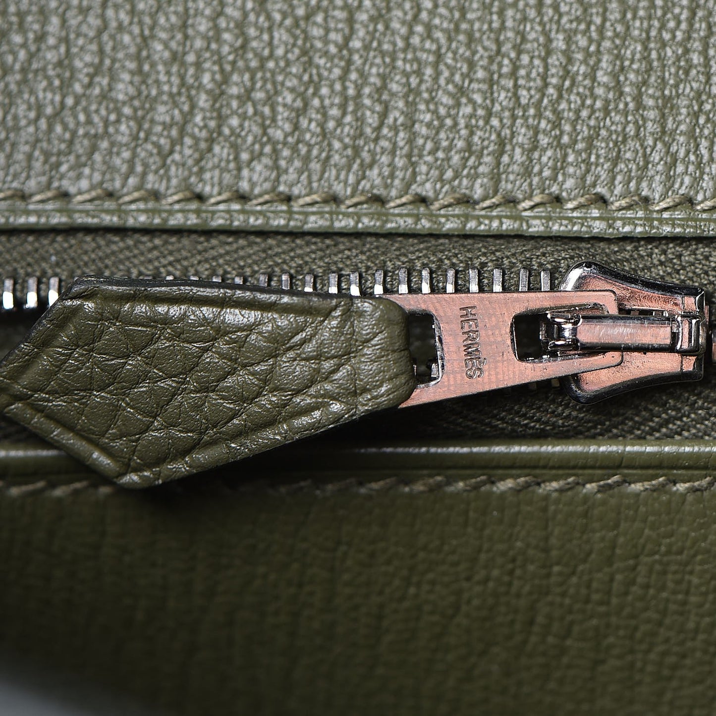 Togo Birkin 35 Vert Olive