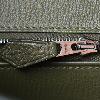 Hermes Togo Birkin 35 Vert Olive 19 of 32