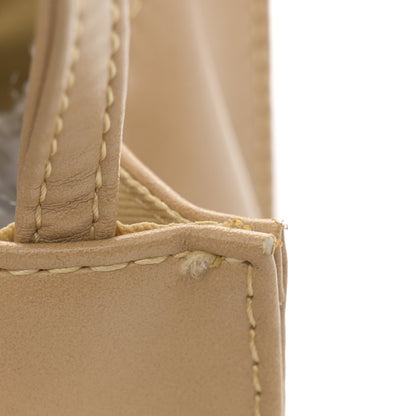 Telfar Vegan Leather Small Shopping Bag Cream 11 of 13