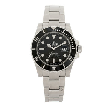 Rolex Stainless Steel 40mm Oyster Perpetual Submariner Date Watch Black 116610LN 1 of 5