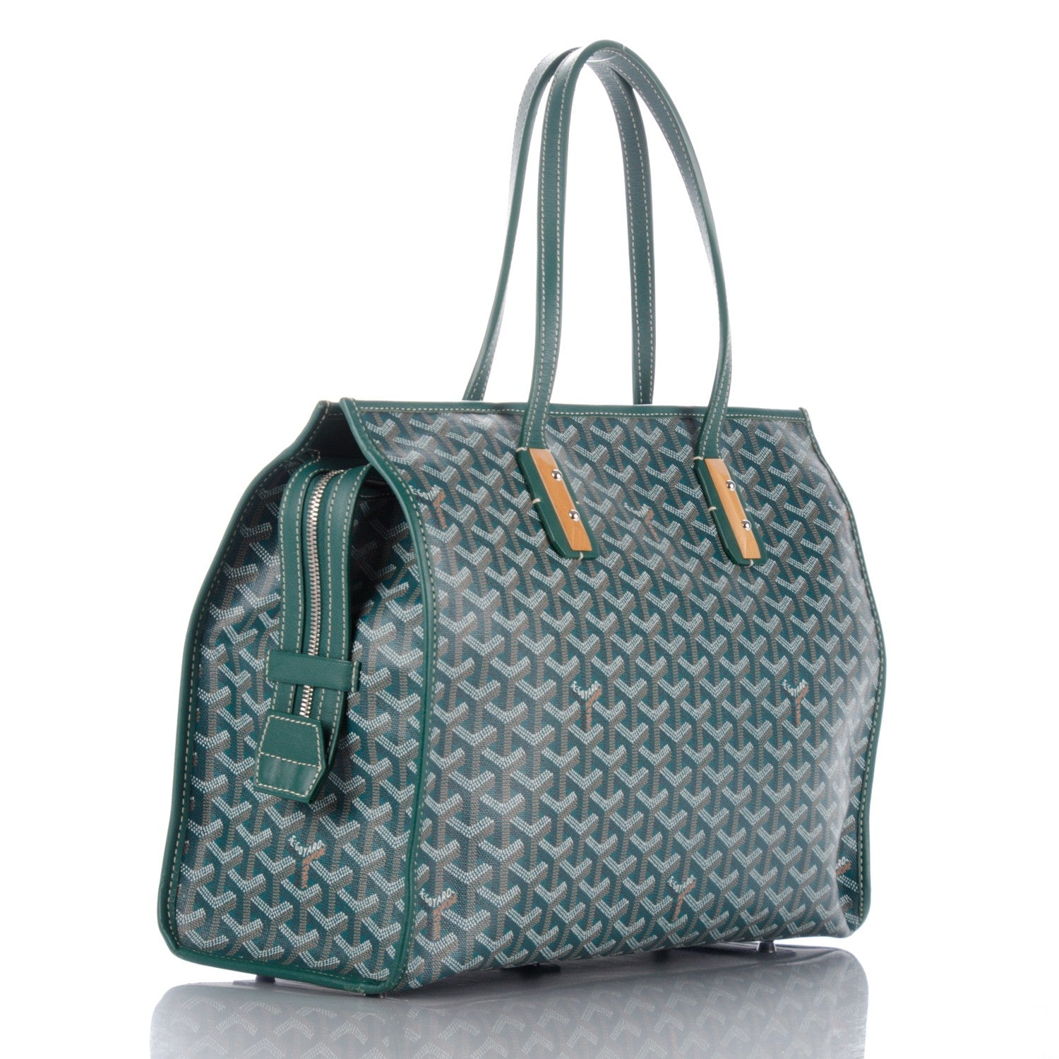 Goyard Goyardine Marquises Tote Green 3 of 8