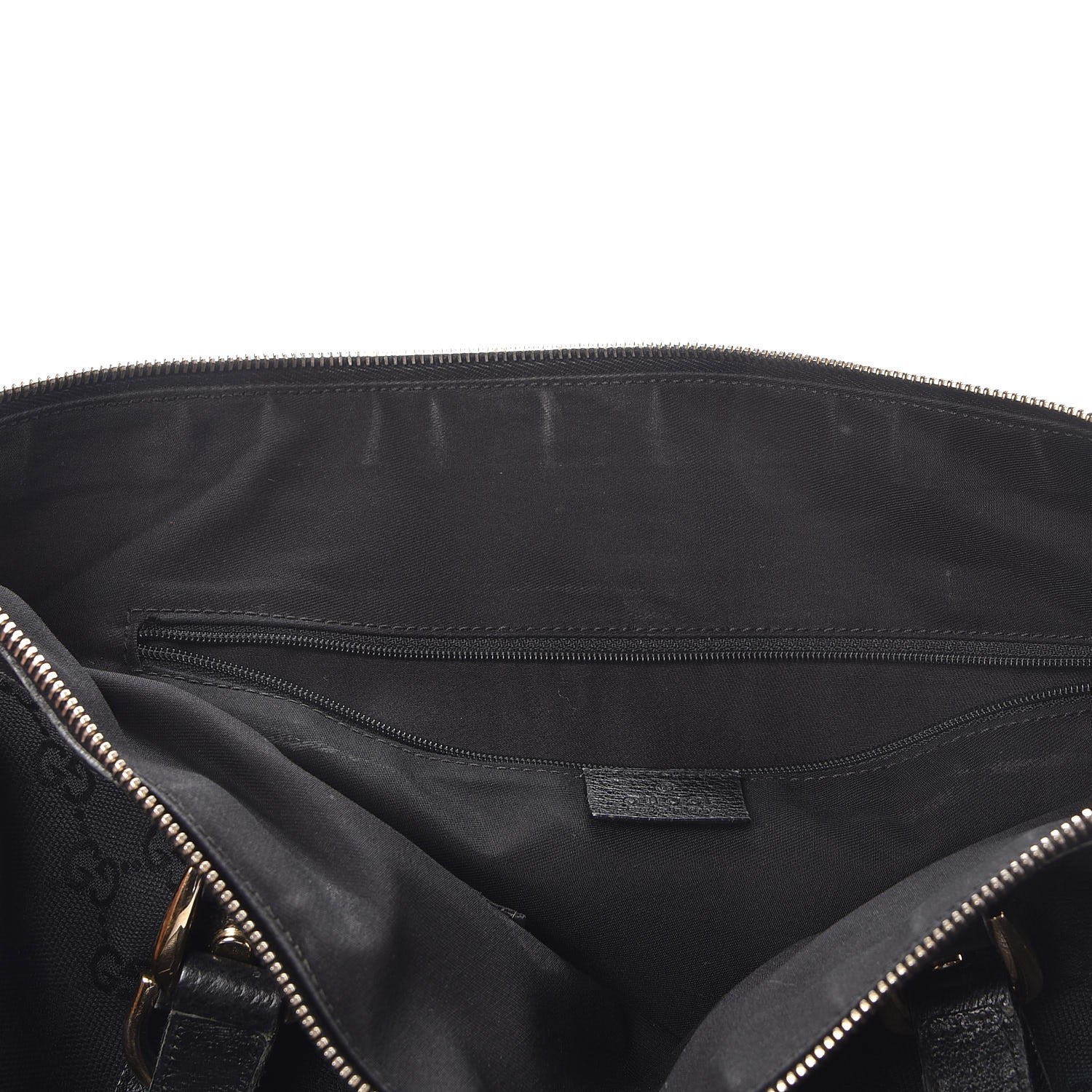 Gucci Monogram Medium Abbey Tote Black 12 of 19