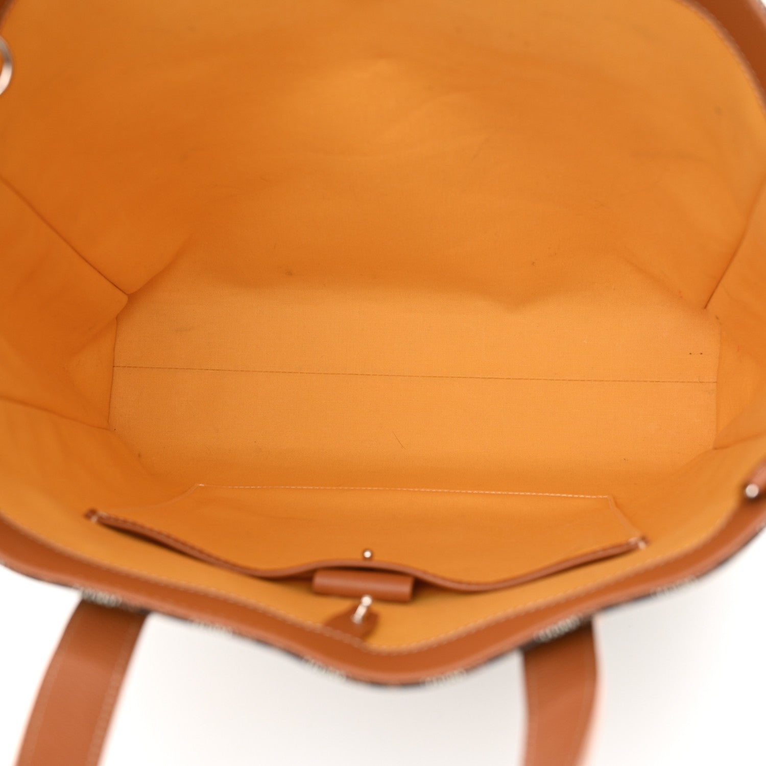 Goyard Goyardine Voltaire III Tote Black Gold 5 of 14