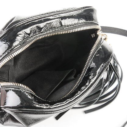 Gucci Soft Patent Small Soho Disco Bag Black 5 of 7