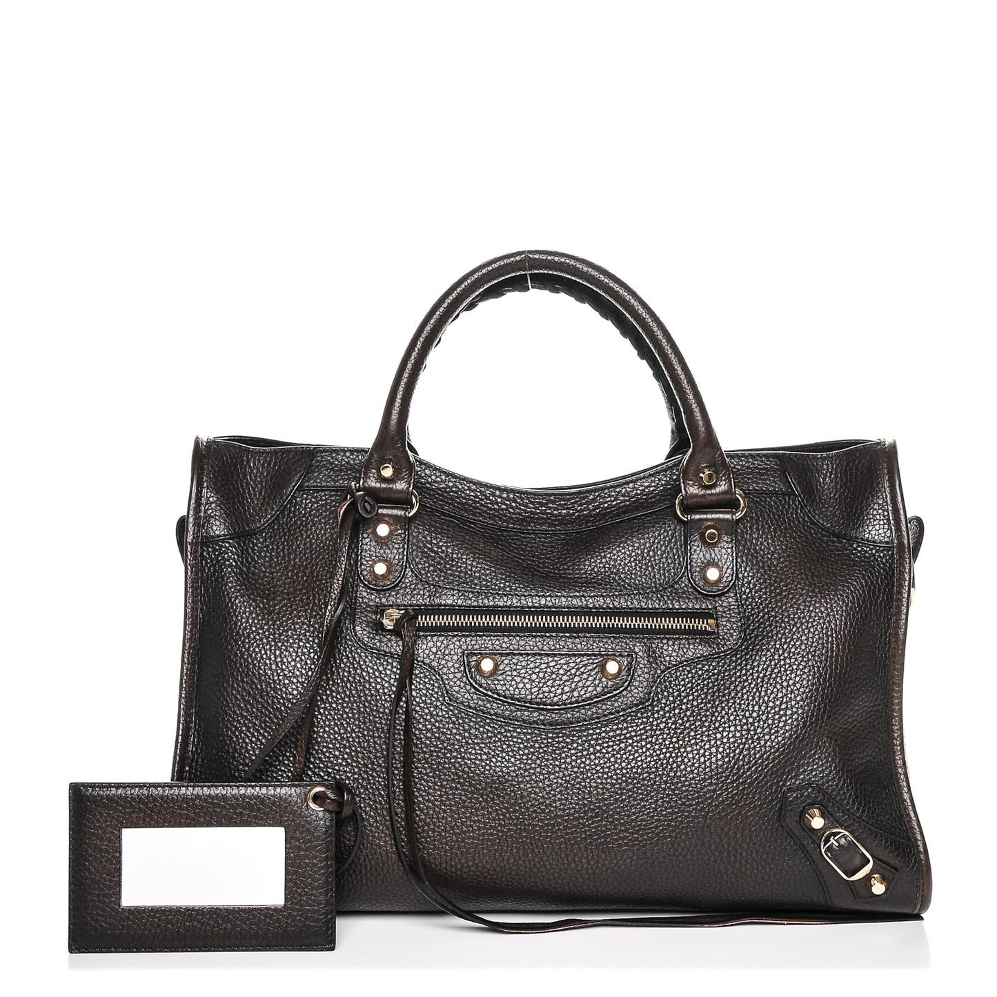 Vibrato Calfskin Classic Gold Hardware City Ombre Marron