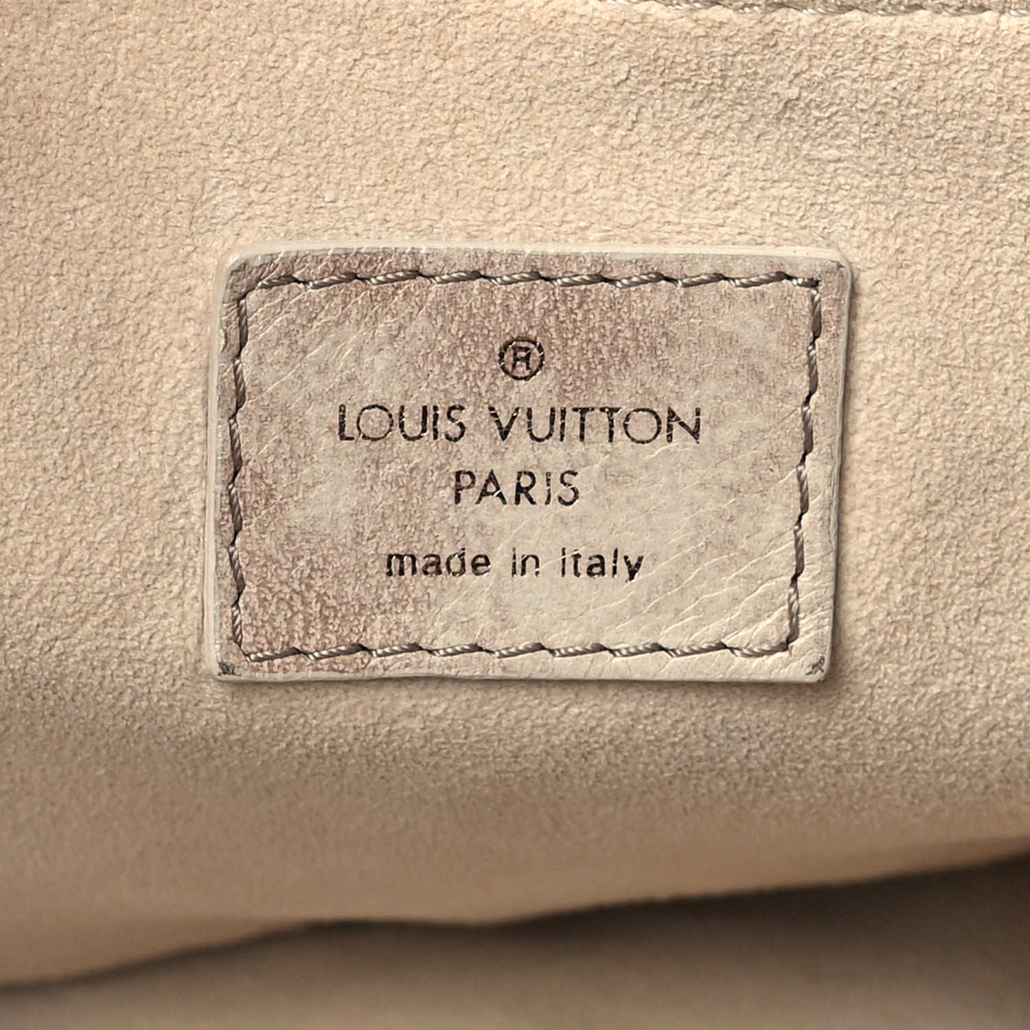 Louis Vuitton Lambskin Olympe Nimbus GM Ecru 6 of 10