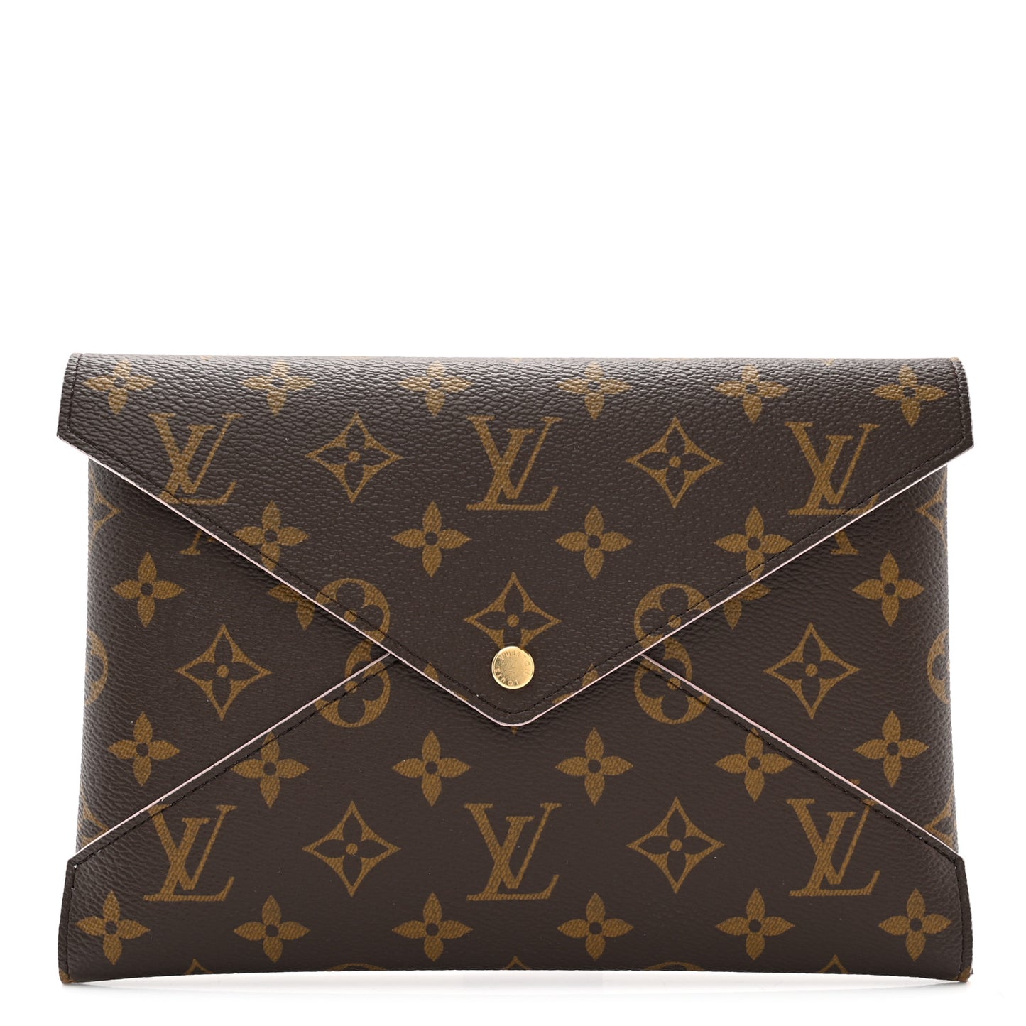 Monogram Large Kirigami Pochette Insert Rose Ballerine