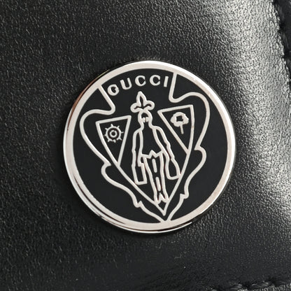 Gucci Calfskin Crest Bi-Fold Wallet Black 8 of 8