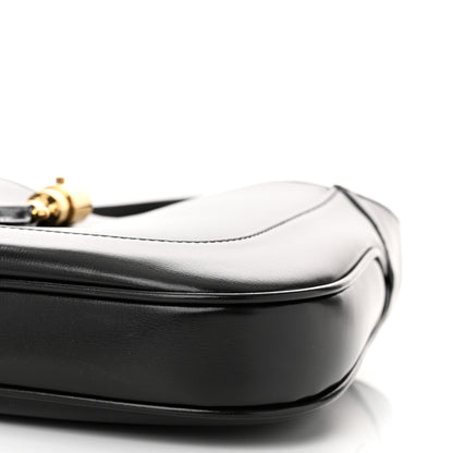 Gucci Boarded Dyana Lux Calfskin Small Jackie 1961 Hobo Black 10 of 10