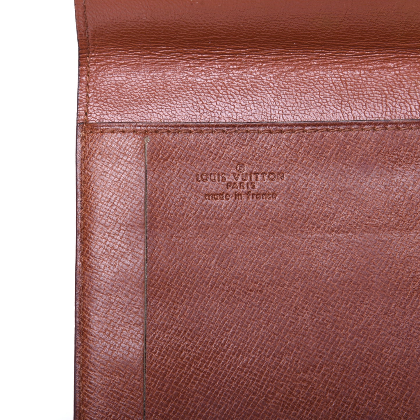 Monogram Checkbook Wallet