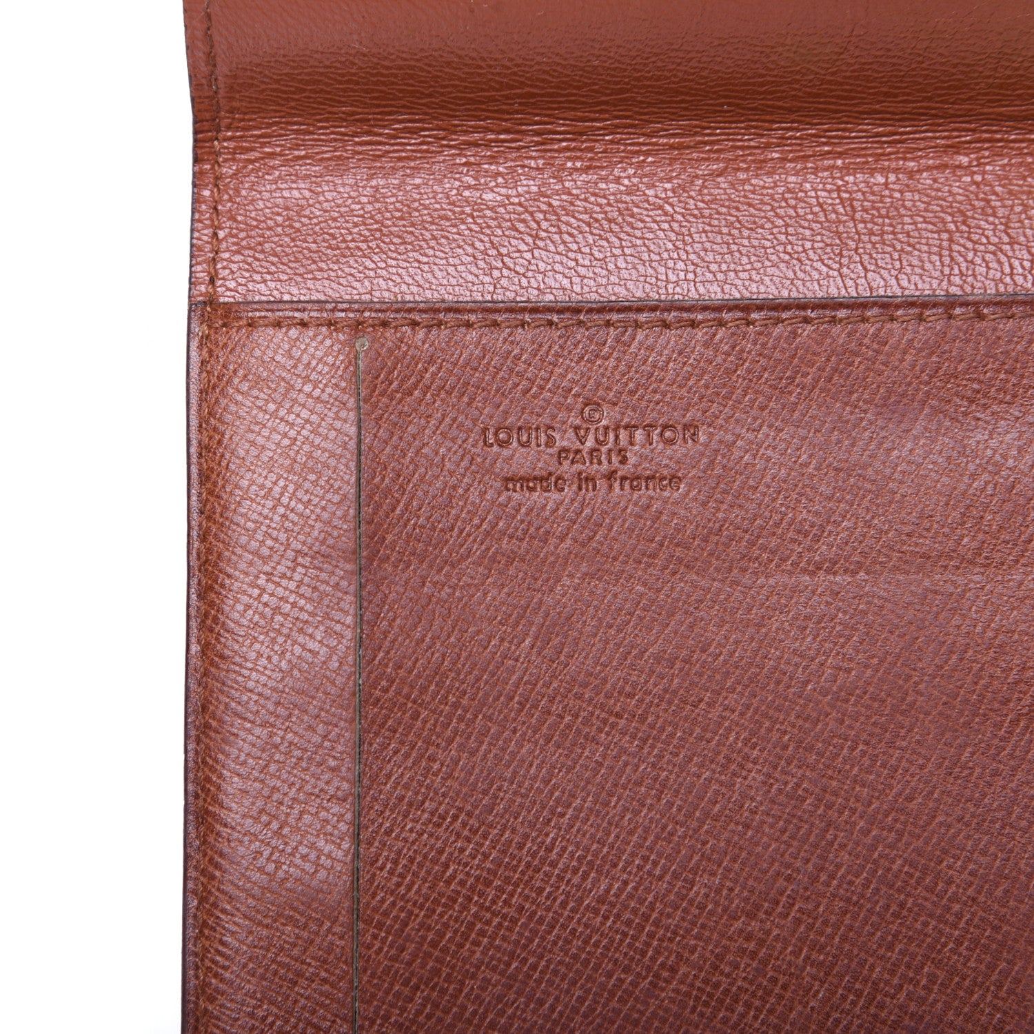 Louis Vuitton Monogram Checkbook Wallet 8 of 9