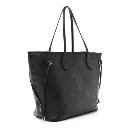 Louis Vuitton Empreinte Monogram Giant Neverfull MM Black 3 of 9