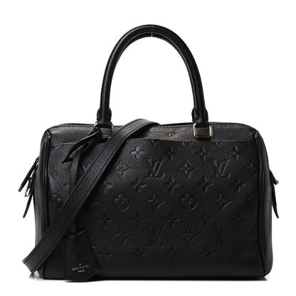 Louis Vuitton Empreinte Speedy Bandouliere 25 NM Black 1 of 4