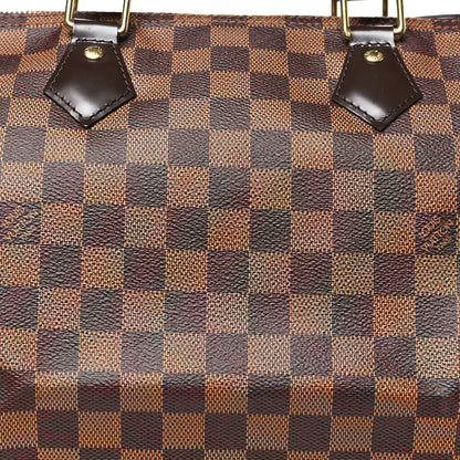 Louis Vuitton Damier Ebene Speedy 35 7 of 9