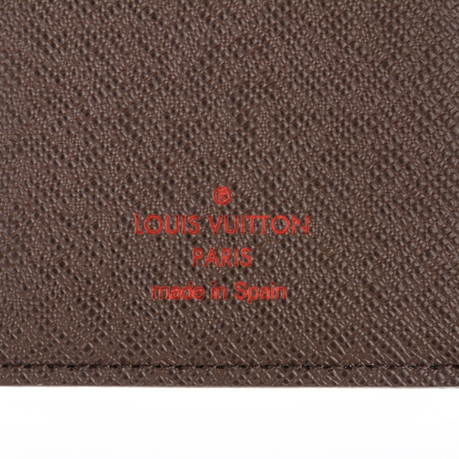 Louis Vuitton Damier Ebene Small Ring Agenda Cover 6 of 7