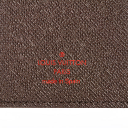 Louis Vuitton Damier Ebene Small Ring Agenda Cover 6 of 7