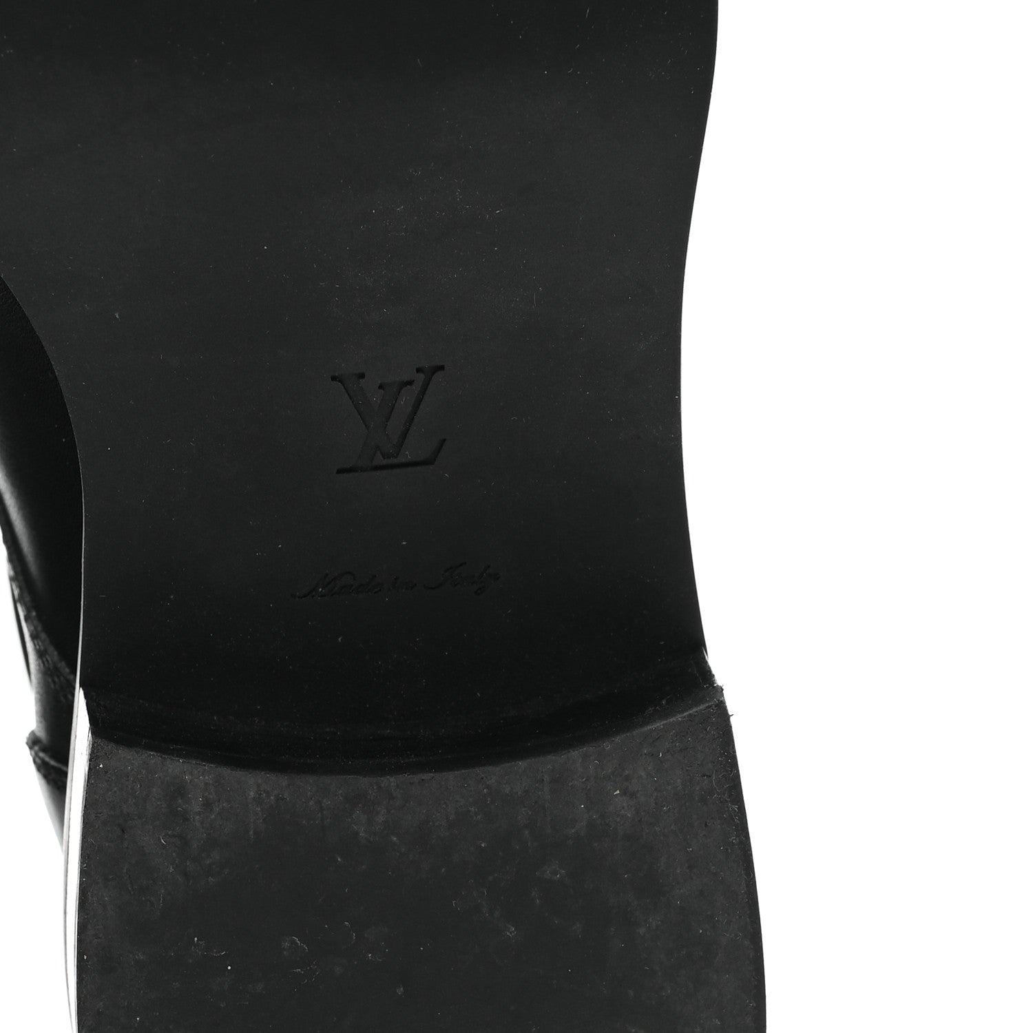 Louis Vuitton Calfskin Wonderland Flat Ranger Boots 37.5 Black 7 of 10