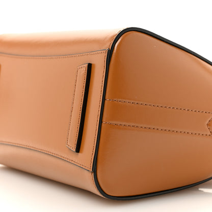 Givenchy Shiny Lord Calfskin Mini Antigona Tan 10 of 12
