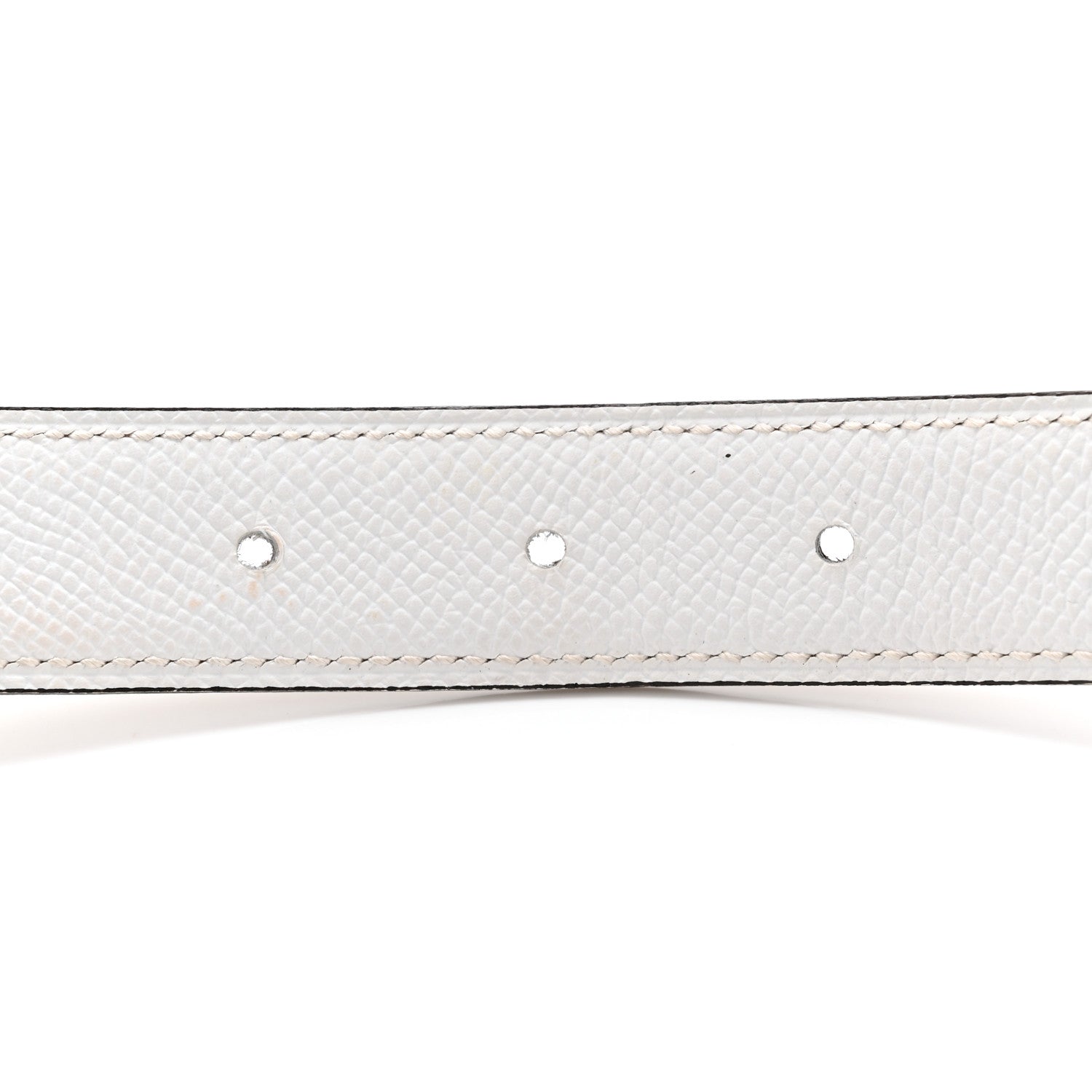 Hermes Epsom Swift 24mm Gamma Belt 75 30 Etoupe White 5 of 7
