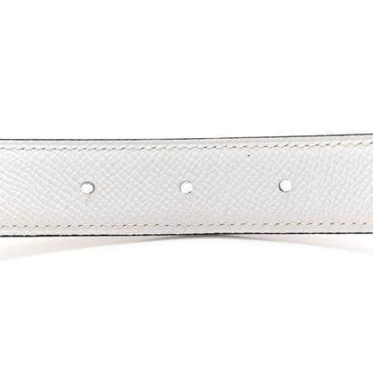 Hermes Epsom Swift 24mm Gamma Belt 75 30 Etoupe White 5 of 7