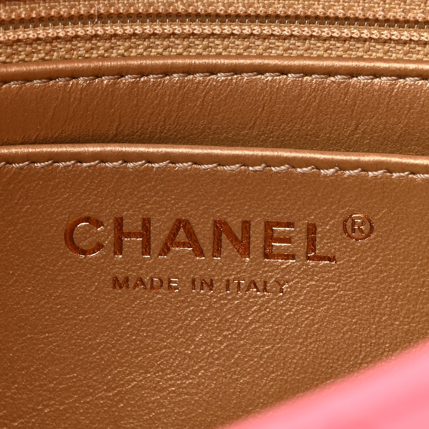 Chanel Lambskin Quilted Mini Rectangular Pearl Crush Flap Pink 7 of 10