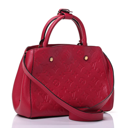 Louis Vuitton Empreinte Montaigne BB Dahlia 2 of 4