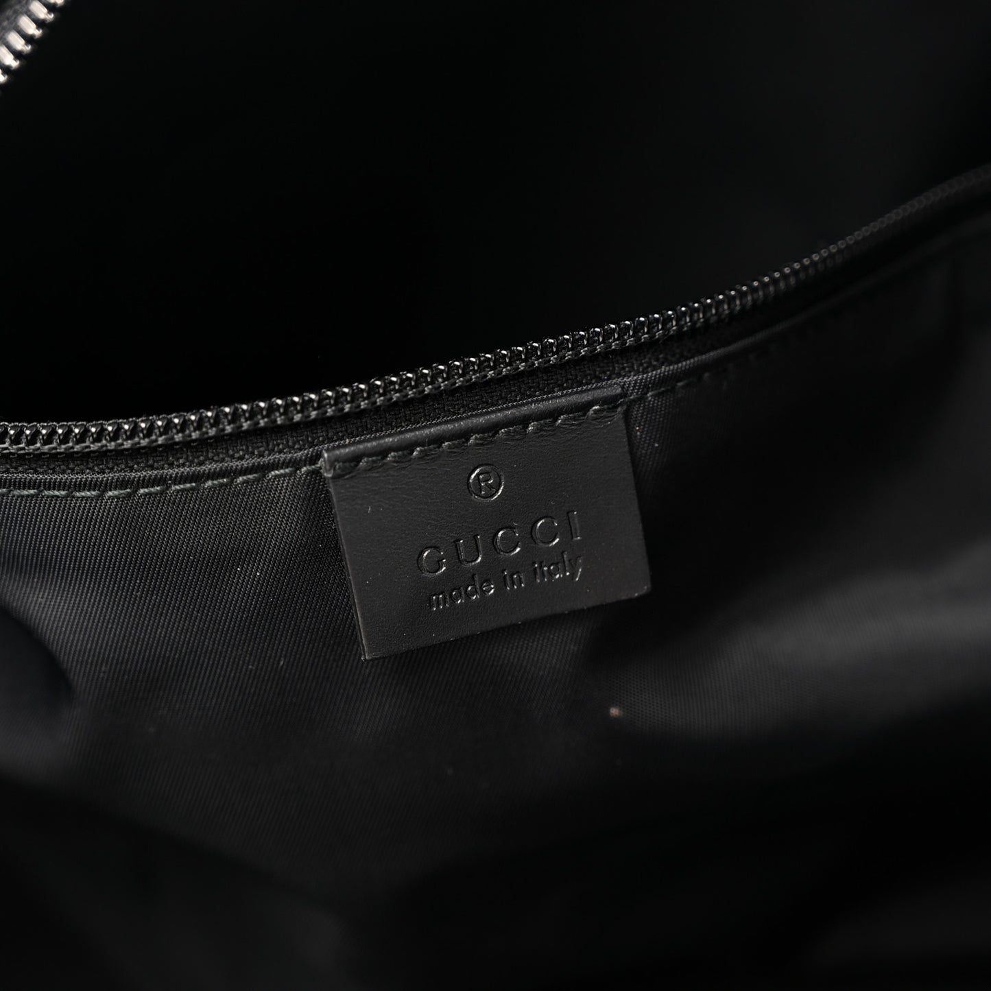 GG Supreme Monogram Medium Carry-On Duffle Bag Black Grey