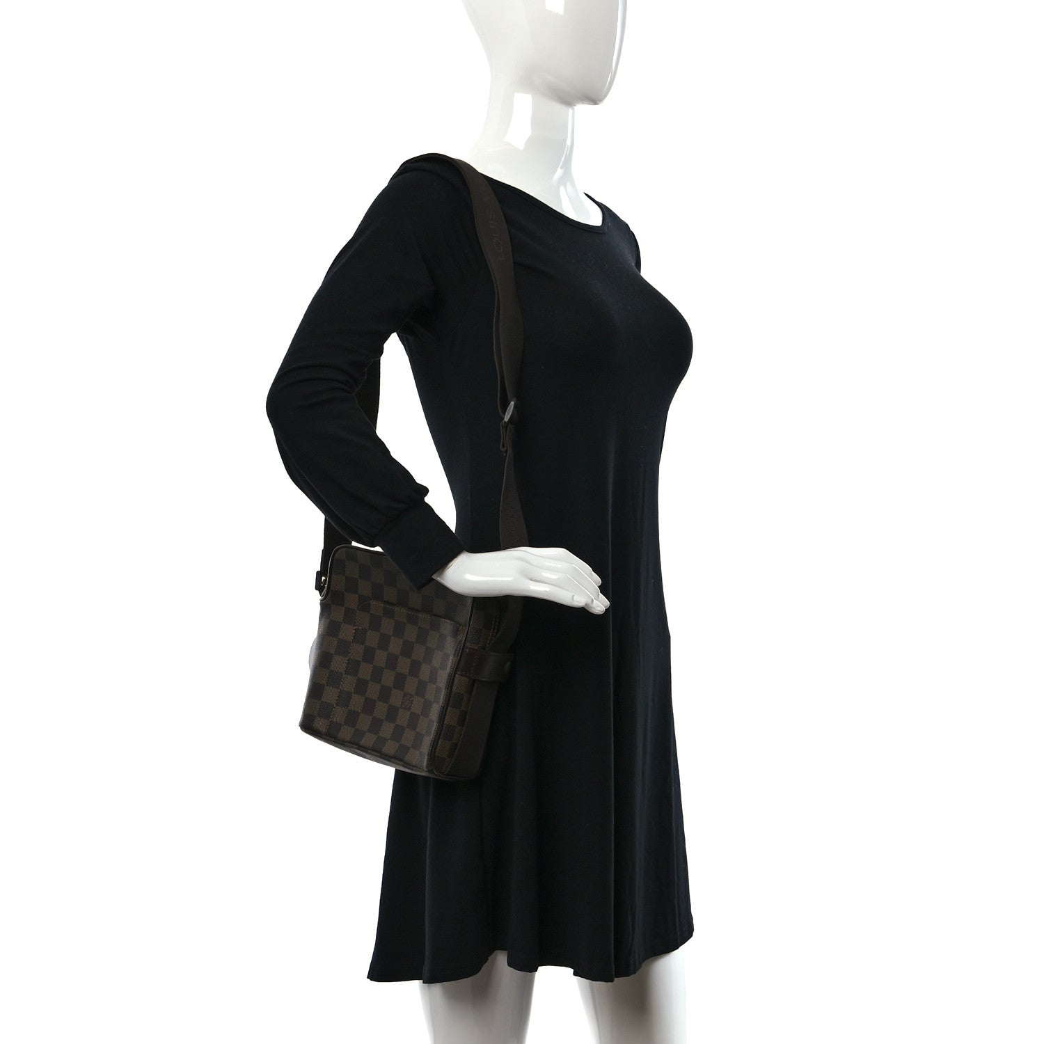 Louis Vuitton Damier Ebene Olav PM Messenger Bag 2 of 8