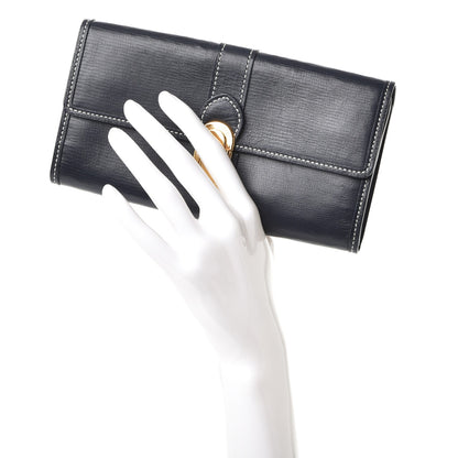 Louis Vuitton Utah Sarah Wallet Blue 2 of 8