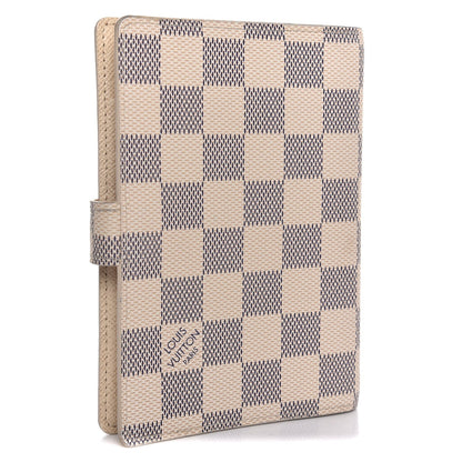 Louis Vuitton Damier Azur Small Ring Agenda Cover 3 of 7