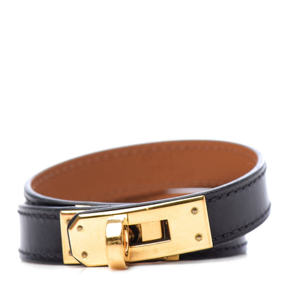 Hermes Box Kelly Double Tour Bracelet Black 1 of 6