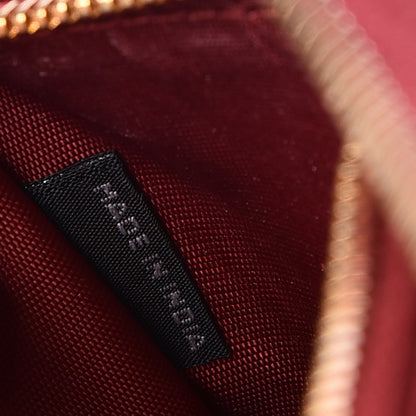 Prada Vitello Move Zip Around Wallet Rosso 6 of 9