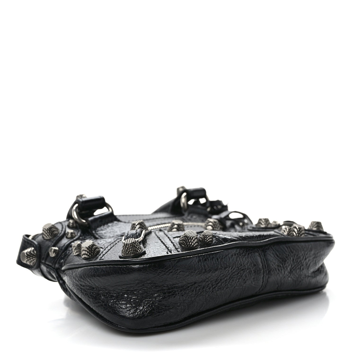 Balenciaga Agneau Arena Neo Cagole Mini Handbag Black 4 of 9